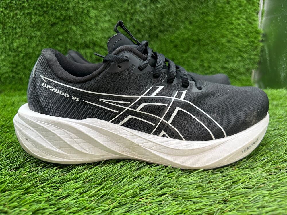 Asics GT-2000 15 1012B997 Athletic Sneaker Women's 8 Black Woven Training Sports